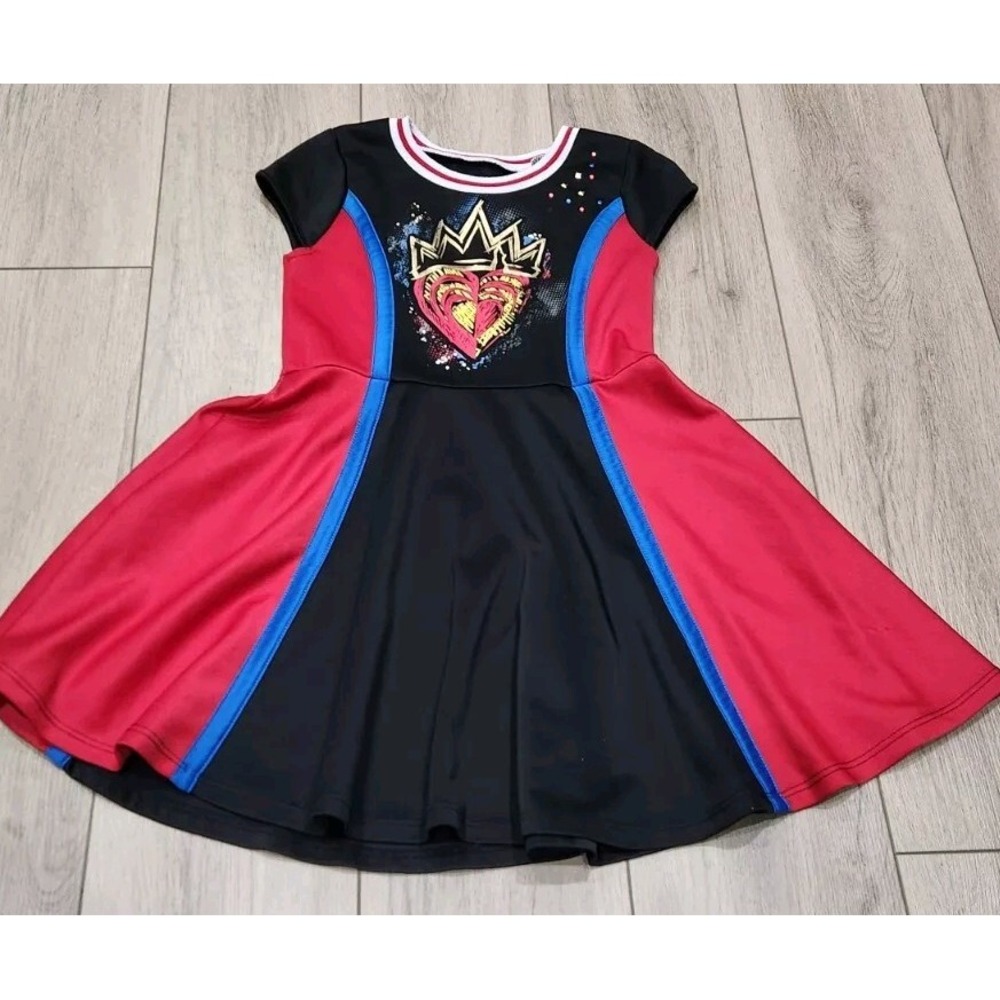 Disney Descendants 3 Skater Evie Dress Or Halloween Costume Girls M‎ (7/8)